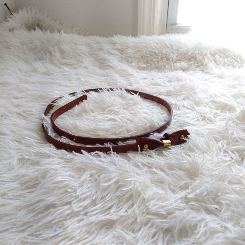 Paul & Joe' Sister Cow Leather belt